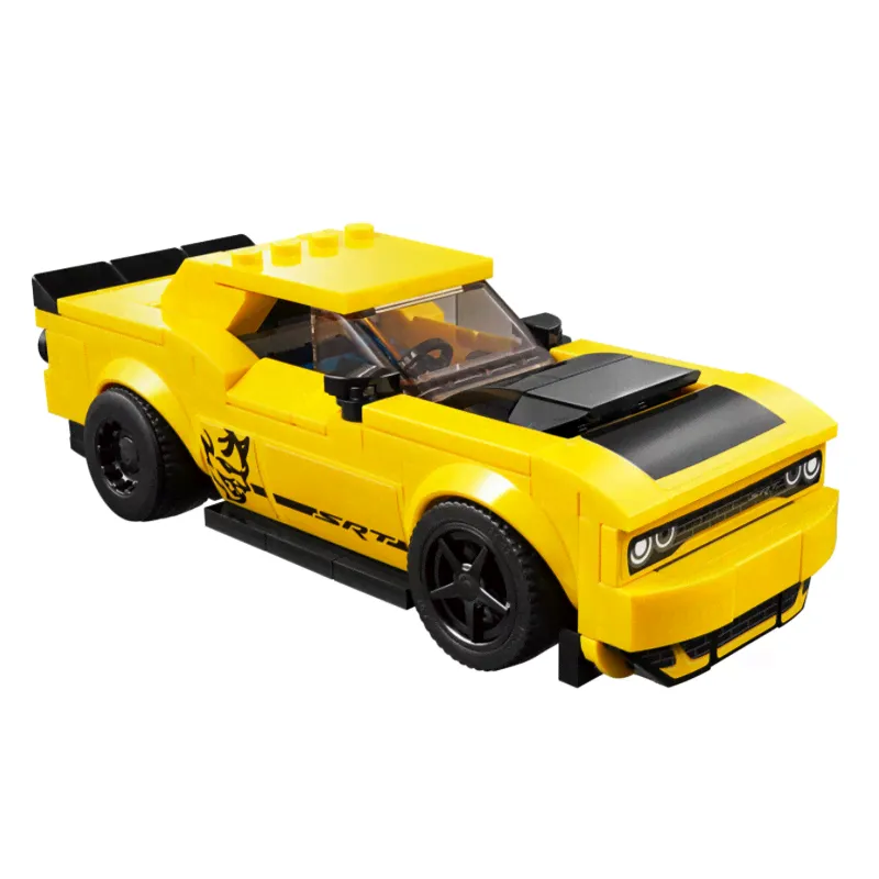 Конструктор LARI Speeds Champion 11256 «Автомобили 2018 Dodge Challenger SRT Demon и 1970 Dodge Charger R/T» (Speed Champions 2018 Dodge Challenger SRT Demon and 1970 Dodge Charger R/T 75893), 43.0х28-3