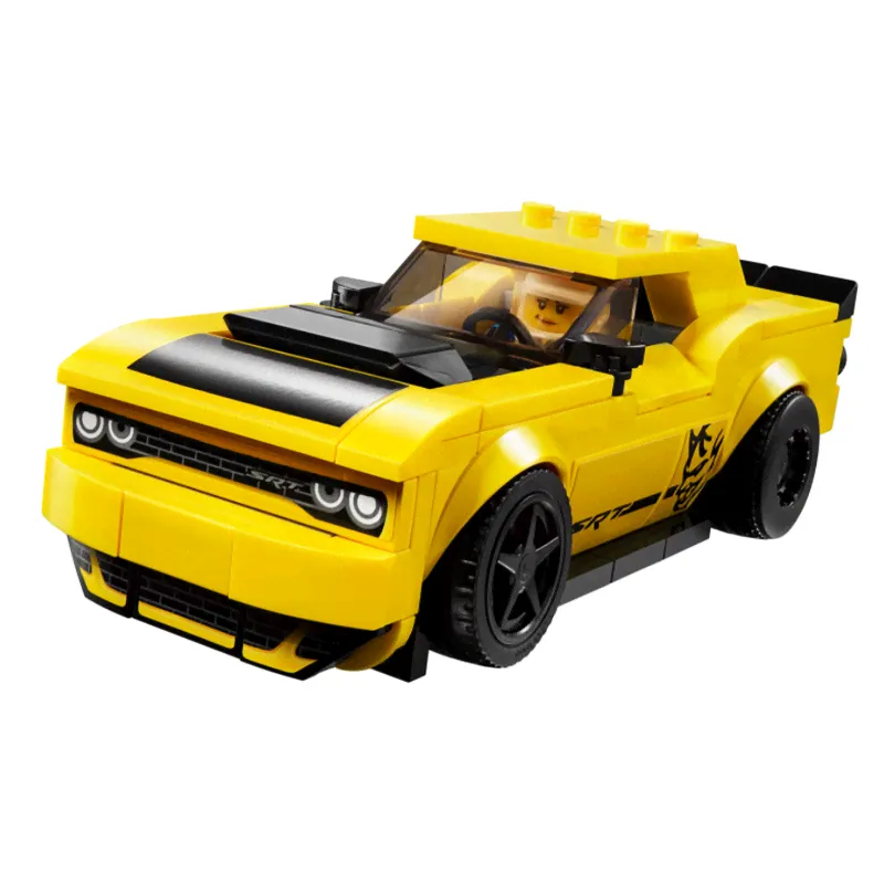 Конструктор LARI Speeds Champion 11256 «Автомобили 2018 Dodge Challenger SRT Demon и 1970 Dodge Charger R/T» (Speed Champions 2018 Dodge Challenger SRT Demon and 1970 Dodge Charger R/T 75893), 43.0х28-0