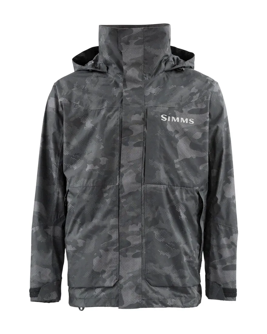 Simms Challenger Jacket '20, Hex Flo Camo Carbon-1