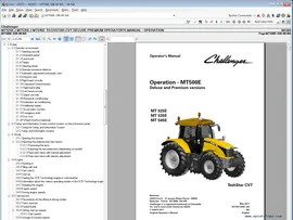 Challenger AG Europe Parts Catalog & Workshop Service Manuals 09/2020