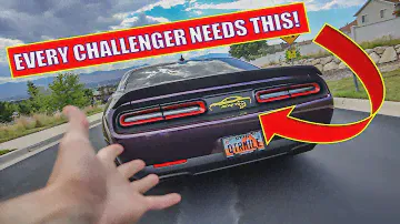 НОВЫЙ МОД ЗА 30 ДОЛЛАРОВ: УСТАНОВКА РАЗДЕЛИТЕЛЯ ЗАДНИХ ФАР ДЛЯ DODGE CHALLENGER ДЛЯ HELLCAT/SCATPACK/RT/GT/SXT