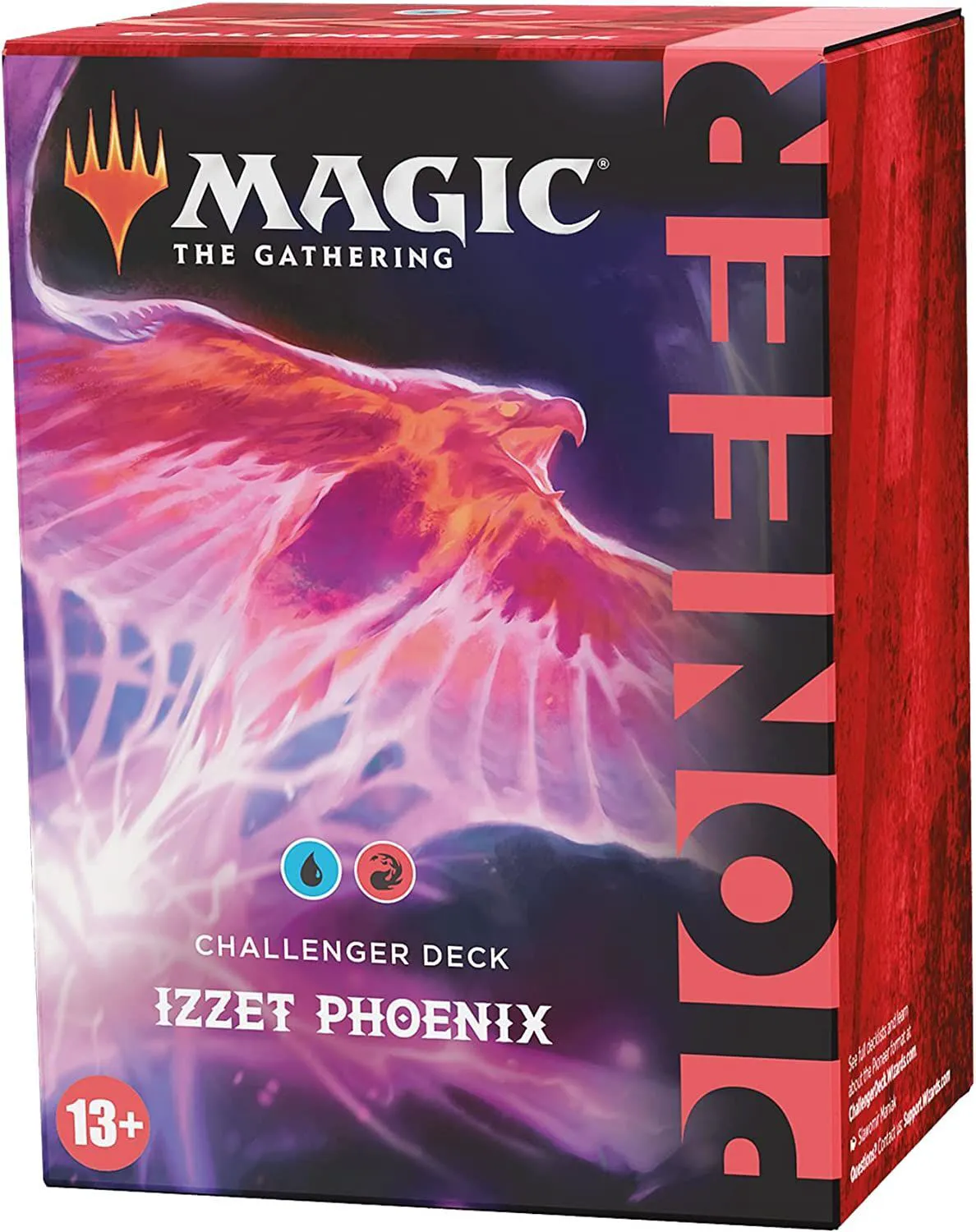 Готовая колода Magic: the Gathering Pioneer Challenger Deck 2022 - Izzet Phoenix (сине-красная) на английском языке-0