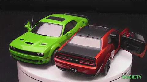 Un-Boxed: Solido Dodge Challenger SRT Hellcat Redeye & Scat Pack 392