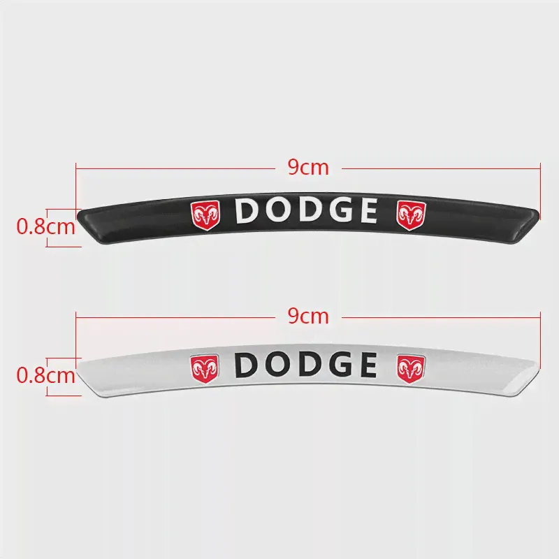 🛍 4 шт., автомобильные наклейки на колесные диски Dodge Challenger RAM 1500-4