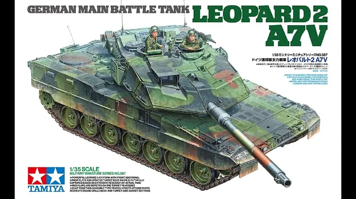 Unboxing Tamiya's Leopard 2 A7V - 35387