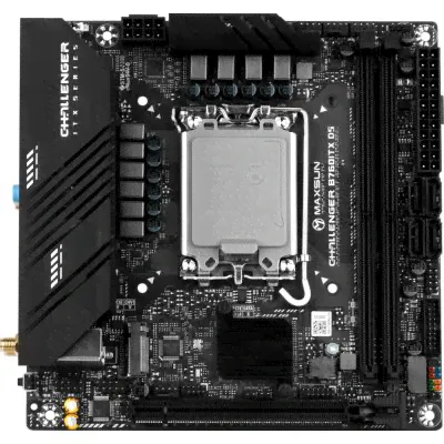 Материнская плата Maxsun Challenger B760 ITX D5 в Краснодаре-3