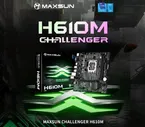   MaxSun Challenger H610M, LGA 1700, mATX, Retail (MSCH-H610M)