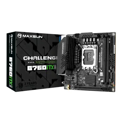 Материнская плата Maxsun Challenger B760 ITX D5 в Краснодаре-1