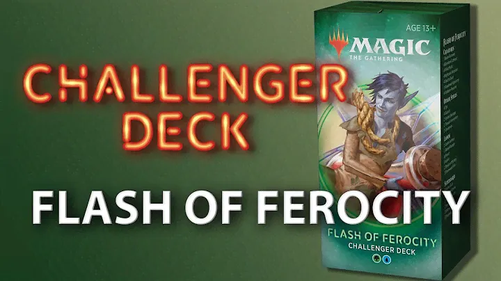 MTG Challenger Deck 2020: Flash of Ferocity - обзор челленджер деки