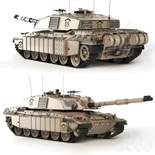 Танк Challenger 2 2010 - Транспорт - 3D модель