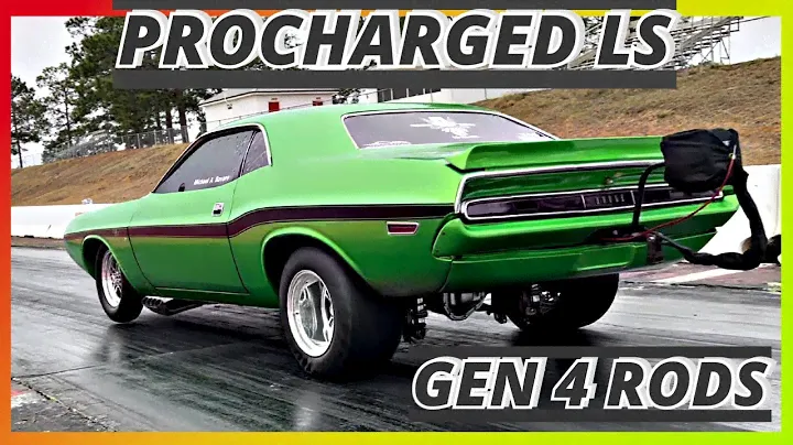 Procharged LS Challenger, How fast? Stock Block, Gen 4 Rods, Stock Crank!