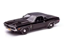 DODGE CHALLENGER R/T 426 HEMI THE BLACK GHOST 1970 BLACK*