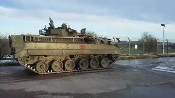 Vehicles of the British Army (pure engine sounds-Challenger-Warrior-CrARRV-SVR-AS90-SV)
