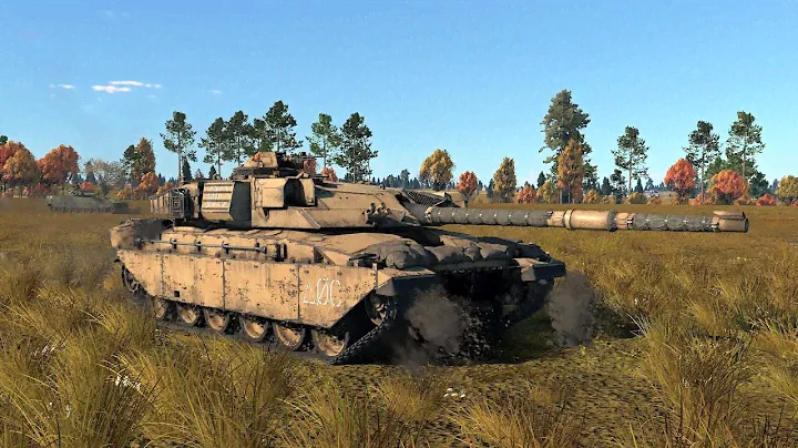 War Thunder: Great Britain - Challenger DS Gameplay [1440p 60FPS]