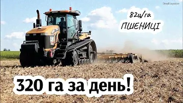 Гусеничний Challenger борона BEDNAR після 82ц пшениці! Менше 30ц соняшнику НЕ збираємо