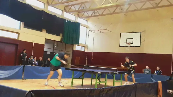 Djordje Stanic - Sebastijan Stoja - playing with short pimples - Chalenger Attack 1,9