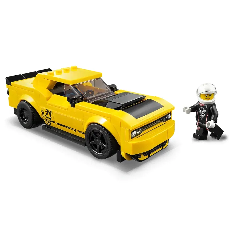 Конструктор LARI Speeds Champion 11256 «Автомобили 2018 Dodge Challenger SRT Demon и 1970 Dodge Charger R/T» (Speed Champions 2018 Dodge Challenger SRT Demon and 1970 Dodge Charger R/T 75893), 43.0х28-4