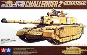 Tamiya 35274 1:35 Challenger 2 deserted British main battle tank (Британский основной боевой танк «Челленджер 2», пустынный вариант)