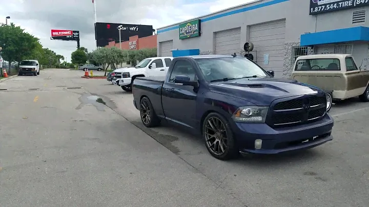 Dubsandtires.com  24 Inch Rims Hellcat Replica Bronze Wheels Dodge Ram Lowered Truck 877-544-8473