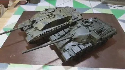Chieftain Mk.5 (Tamiya) 35 scale,,, шаг1
