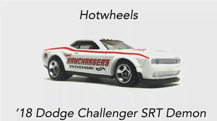 Unboxing Hot Wheels ‘18 Dodge Challenger SRT Demon