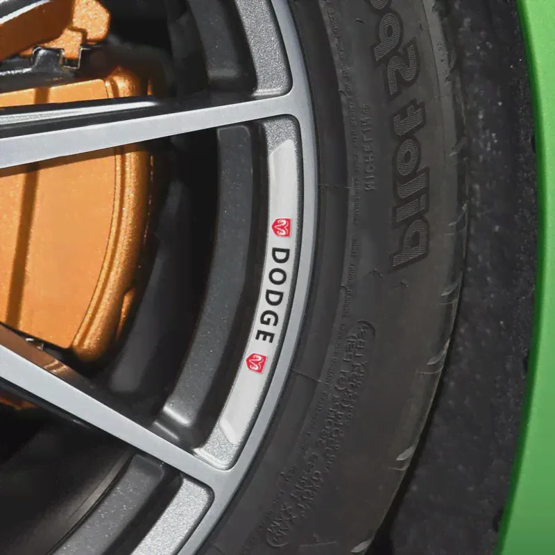 🛍 4 шт., автомобильные наклейки на колесные диски Dodge Challenger RAM 1500-1