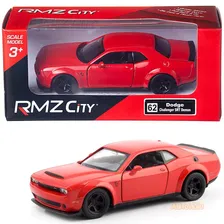 Металлическая машинка Dodge Challenger SRT Demon 2018 Uni-Fortune RMZ City 1 32 красная