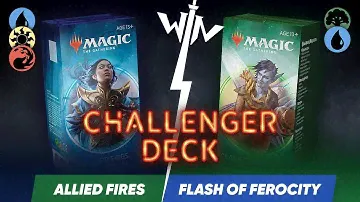 МТГ версус Огни vs Флеш Волки тестируем Challenger DECK Magic: The Gathering WinCondition mtg versus