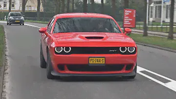 Dodge Challenger SRT Hellcat - Accelerations, Burnouts & Lovely Sounds!