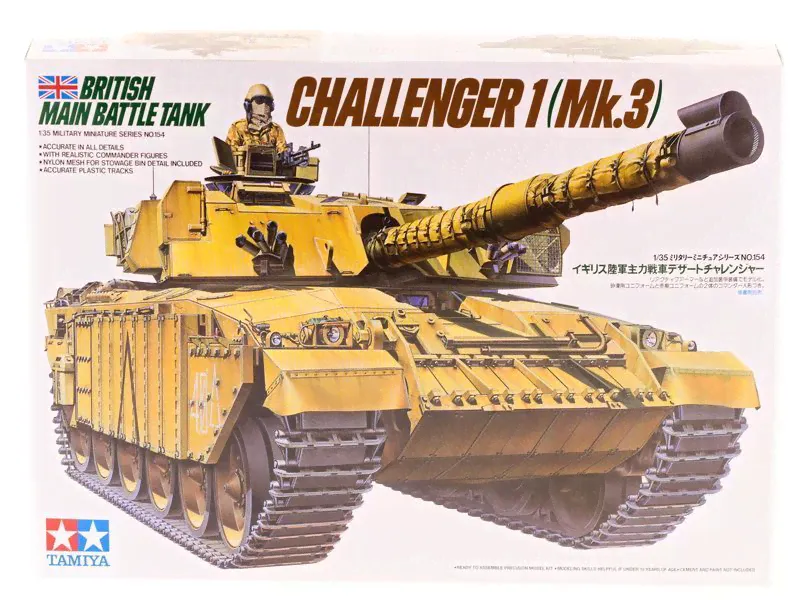 Сборная модель Танк CHALLENGER 1 (Mk.3) 1/35