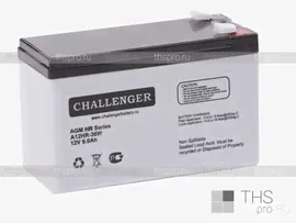 Аккумулятор CHALLENGER 12V 9Ah (151x65x100) терм.(F2) [A12HR-36W]
