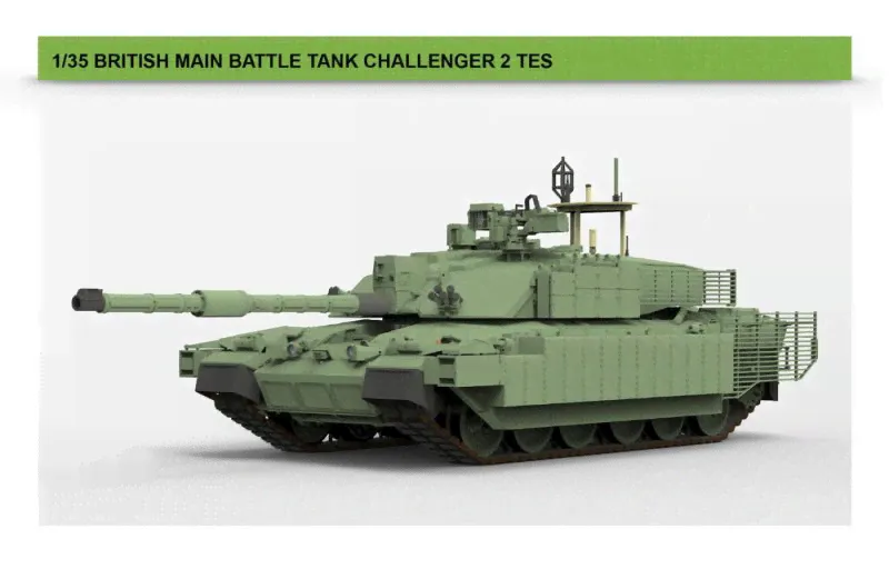 Сборная модель Challenger 2 TES лучшая цена!-4