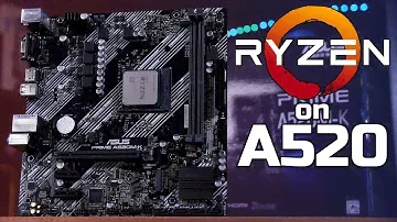 Испытание материнской платы A520 с Ryzen 9 - TechteamRU